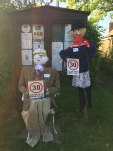 The Parish Council represented at the Scarecrow Festival