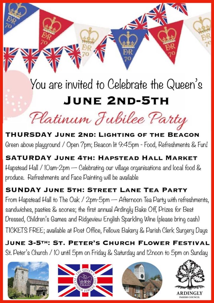 jubilee poster ardingly