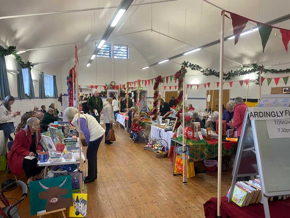 ardingly hapstead hall christmas fair