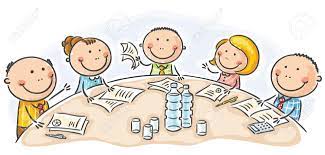 image of people sitting around a table